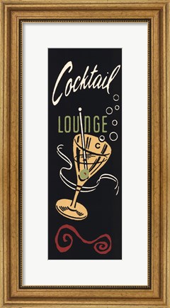Framed Cocktail Lounge Print