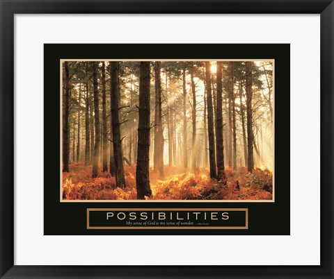 Framed Possibilities-Sunlight Print