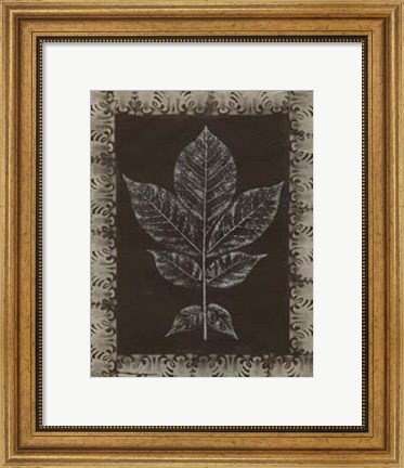 Framed Forest Finery I Print