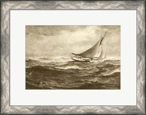 Framed Gale Of Wind Print
