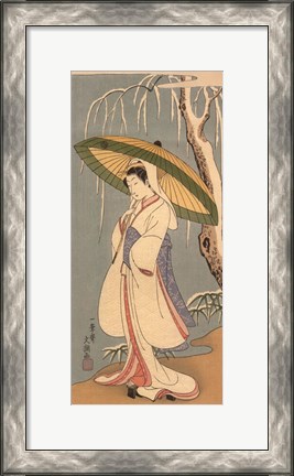 Framed Women Of Japan IV Print