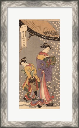 Framed Women Of Japan VI Print