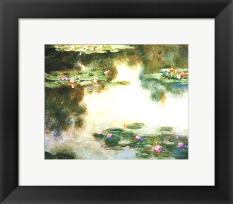 Framed Water Landscape Print