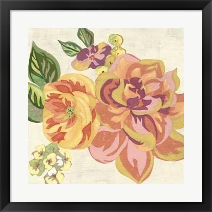 Framed Modern Chintz III Print