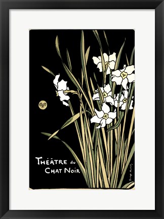 Framed Theatre Du Chat Noir Print