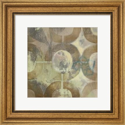 Framed Garden Link VII Print