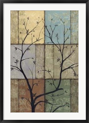 Framed Arbor Elements Print