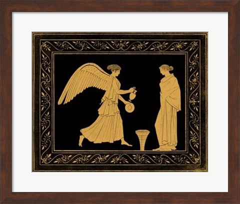 Framed Etruscan Scene II Print