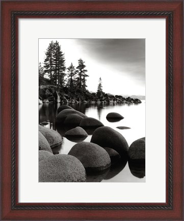 Framed Sand Harbor I Print