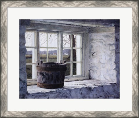 Framed Springhouse Window Print