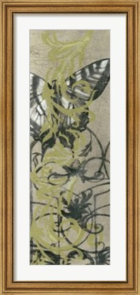 Framed Iron Butterfly I Print