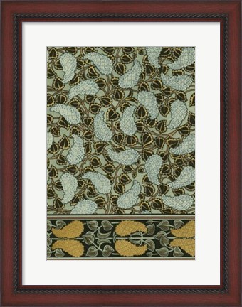Framed Garden Tapestry I Print