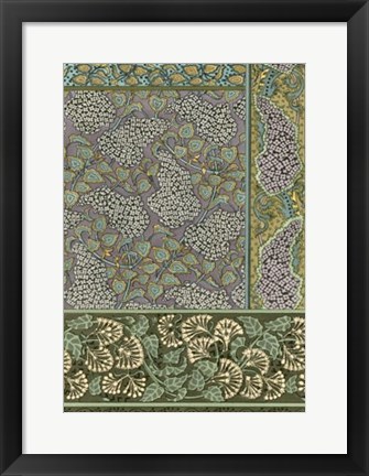 Framed Garden Tapestry III Print