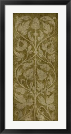 Framed Vineyard Tapestry I Print