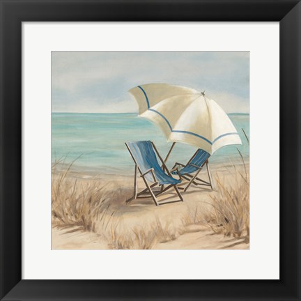 Framed Summer Vacation II Print