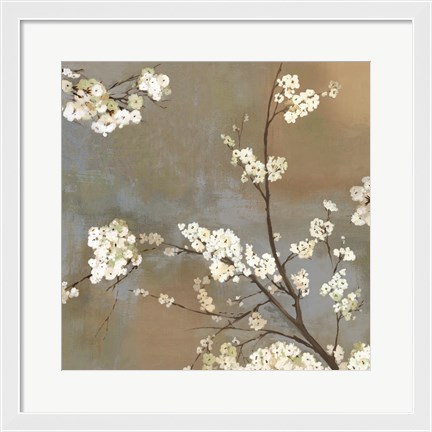 Framed Ode to Spring I Print