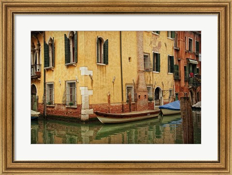Framed Venetian Canals VI Print