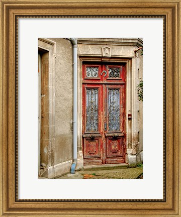 Framed Weathered Doorway I Print