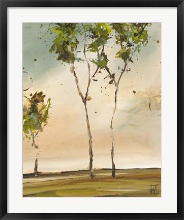 Framed Calli Trees II Print