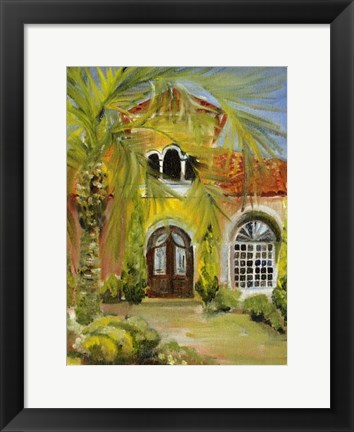 Framed At Home in Paradise IV Print