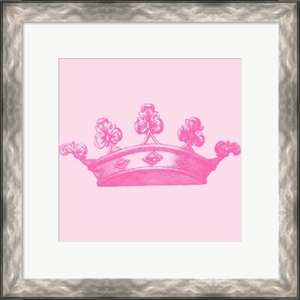 Framed Princess Crown II Print