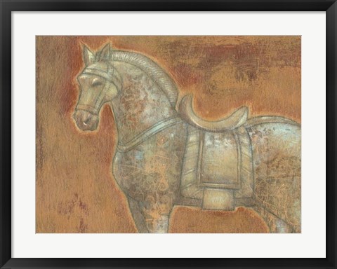 Framed Tang Horse II Print