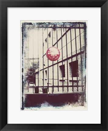 Framed Paris Stroll II Print