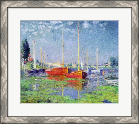 Framed Argenteuil, c.1872-5 Print