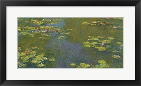 Framed Lily Pond Print