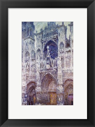 Framed Rouen Cathedral Print
