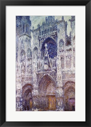 Framed Rouen Cathedral Print