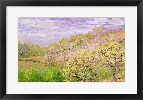 Framed Trees in Blossom Print
