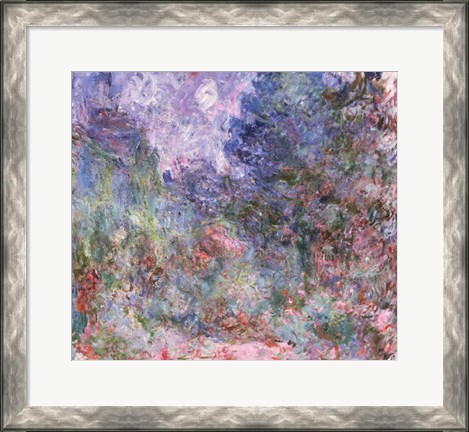 Framed House at Giverny Viewed from the Rose Garden, 1922-24 Print