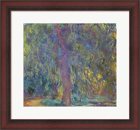 Framed Weeping Willow, 1918-19 Print