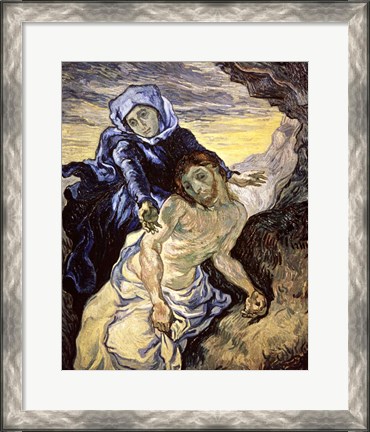 Framed Pieta, 1890 Print