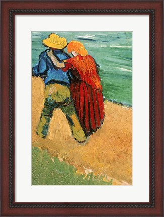 Framed Pair of Lovers, Arles, 1888 Print