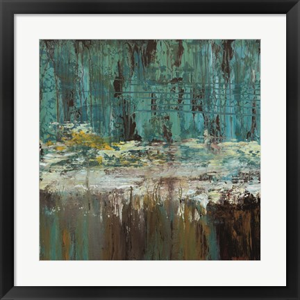 Framed Deep Waters I Print