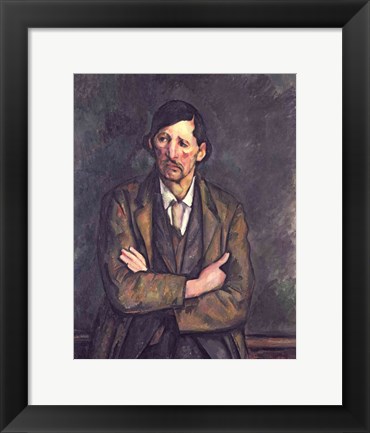 Framed Man with Crossed Arms, c.1899 Print