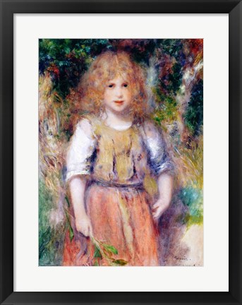 Framed Gypsy Girl, 1879 Print