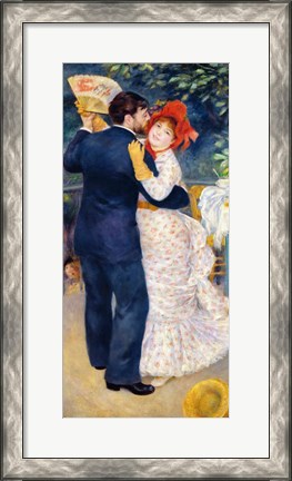 Framed Dance in the Country, 1883 Print