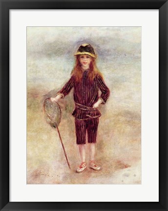 Framed Little Fisherwoman Print