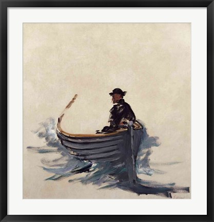 Framed Study for The Escape of Rochefort, 1881 Print