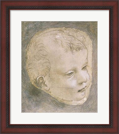Framed Head of a Child Print