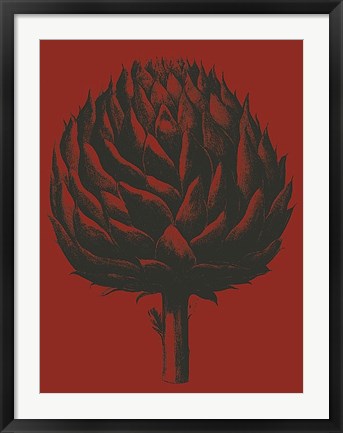 Framed Artichoke 9 Print