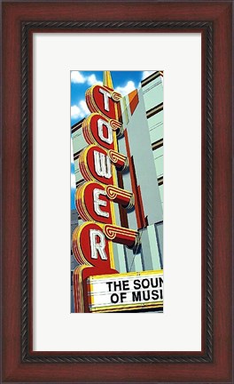 Framed Tower Theater Print