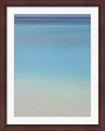 Framed Bleu 2 Print