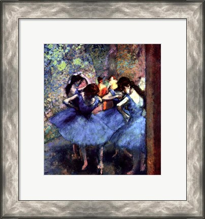 Framed Ballerinas Print