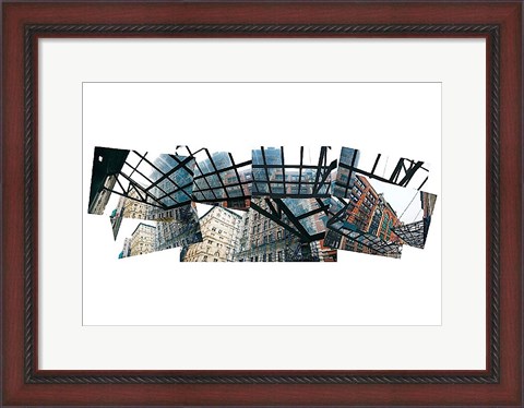 Framed Tribeca Collage Print