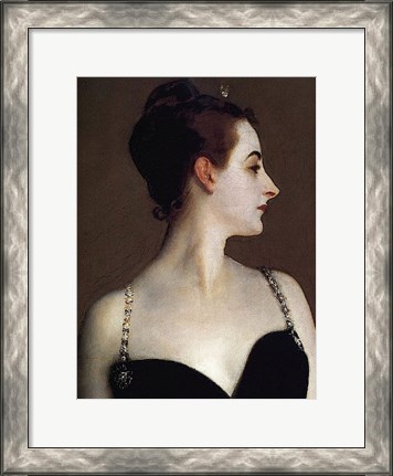Framed Madame X (detail) Print