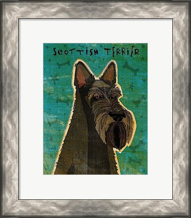 Framed Scottish Terrier Print